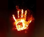 pic for burning hand 